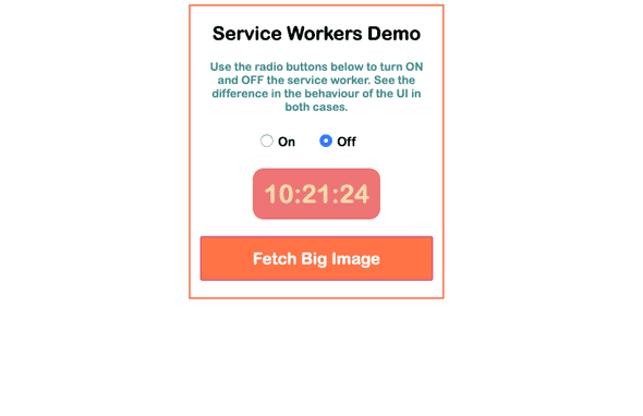 Service Workers Demo