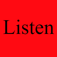Animation for the anagram "Listen = Silent"